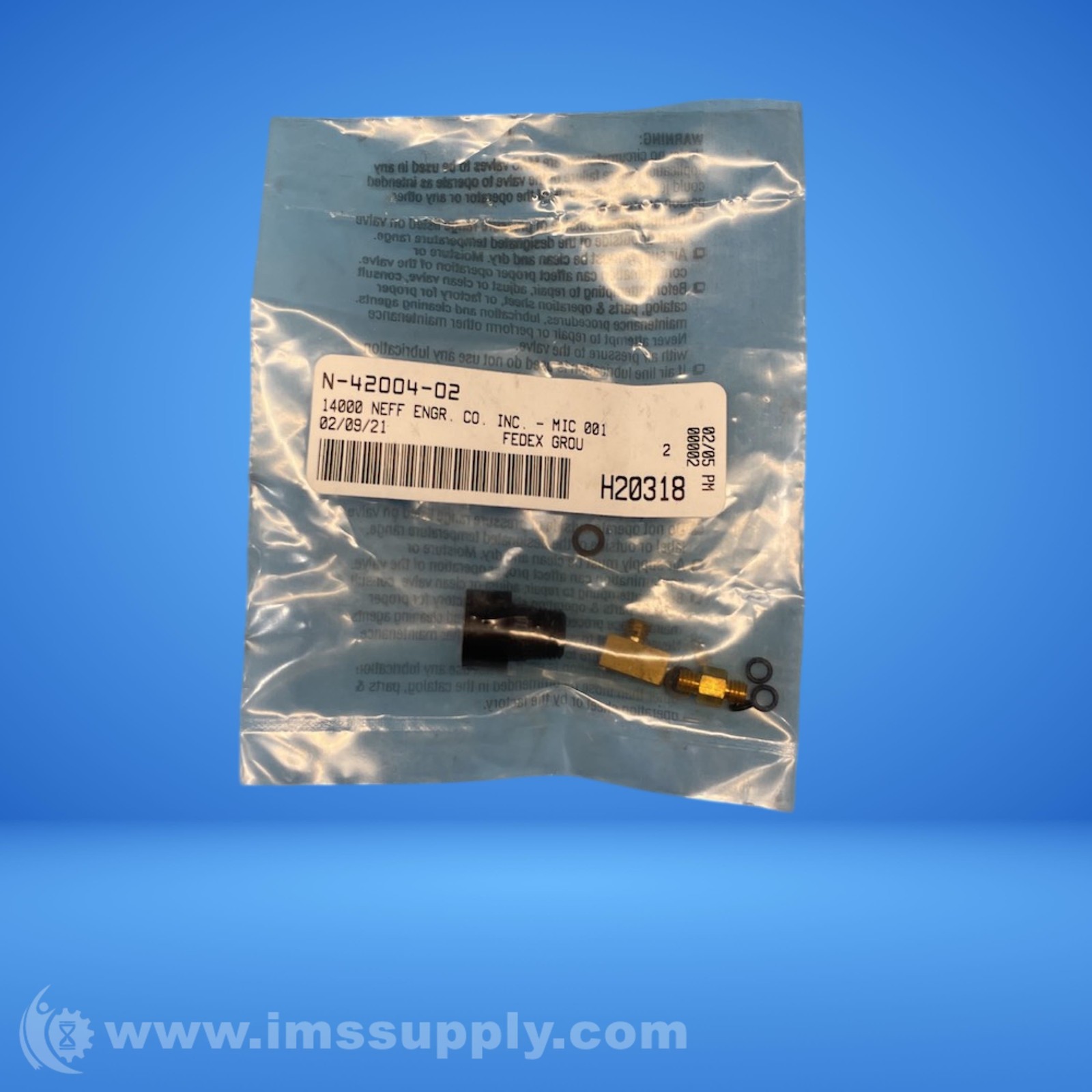 Neff N-42004-02 Pneumatic Valve FNIP