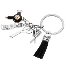  Hairdressing Key Rings Hairdresser Keyrings for Women Stylist Pendant
