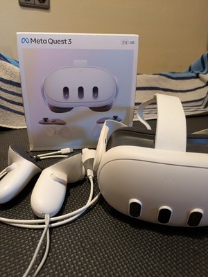 Meta Quest 3 512GB VR-Headset Weiß - Virtual Reality Brille