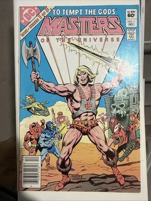 MASTERS OF THE UNIVERSE #1 1ST SOLO SERIES! BRONZE AGE DC COMICS 1982  