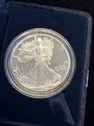 1994-P PROOF AMERICAN SILVER EAGLE W/BOX&COA