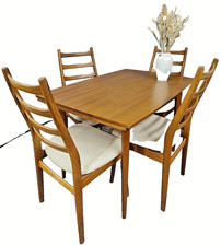 Esstisch Max Böhme + 4 Stühle Casala Modell   Danisch Design  Teak  Mid Century