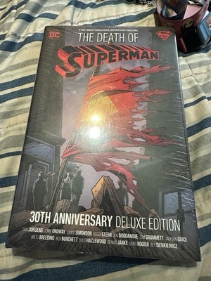 The Death of Superman. 30th Anniversary Deluxe Edition Hardcover. Sealed. 2022.