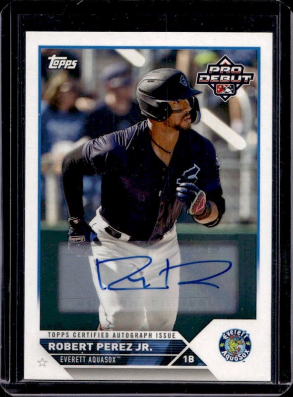 2023 Topps Pro Debut Robert Perez Jr. Auto Autograph #PD-173