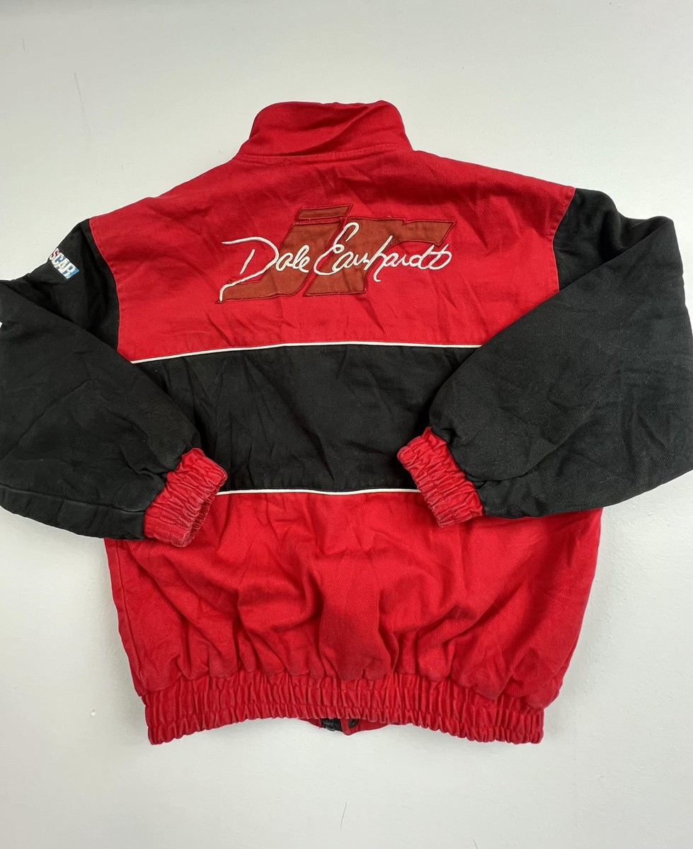 レーシングジャケット Dale Earnhardt Jr. ジャケット Vintage Dale Earnhardt Jr Jacket Boys M Red NASCAR Racing Action