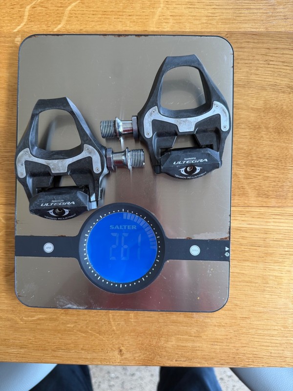 Shimano Ultegra PD-R8000 SPD -SL Carbon Road Pedals Black Barely Used