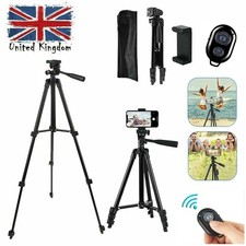 Universal Mobile Phone Tripod Stand Grip Holder Mount Cameras With Bluetooth UK