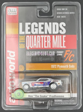 Autoworld 4Gear Hot Wheels Legends Of The Quarter Mile Don Prudhomme 1972 Cuda