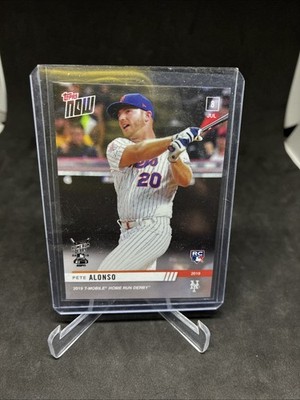 2019 Topps Now #HRD-2 Pete Alonso Home Run Derby RC Rookie