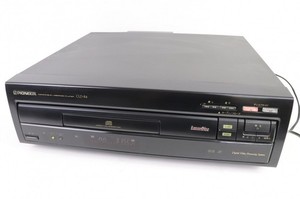Pioneer CLD-R4 LaserDisc CD Player Schwarz Top Zustand Getestet Funktioniert JDM