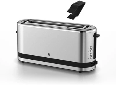 WMF Küchenminis Toaster Langschlitz mit Brötchenaufsatz, 2 Scheiben, XXL