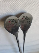  Taylormade Burner Tour Preferred Wood Set 3, 5 Woods Steel Rflex