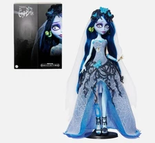 Monster High Tim Corpse Bride Emily Skullector Doll Gothic Skull Bride