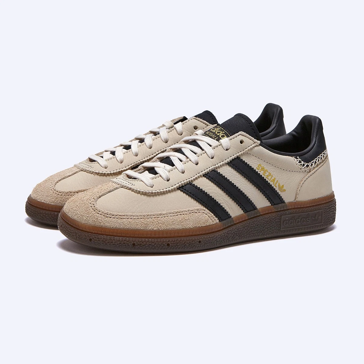 adidas Handball Spezial Wonder White Black Mens Womens Sneakers IE3698