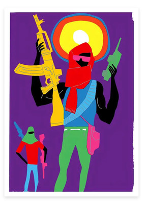 TODD JAMES [ REAS ] ''PIRATE RADIO'' 2012 - 114/165 - 29 x 20-7/8 inches