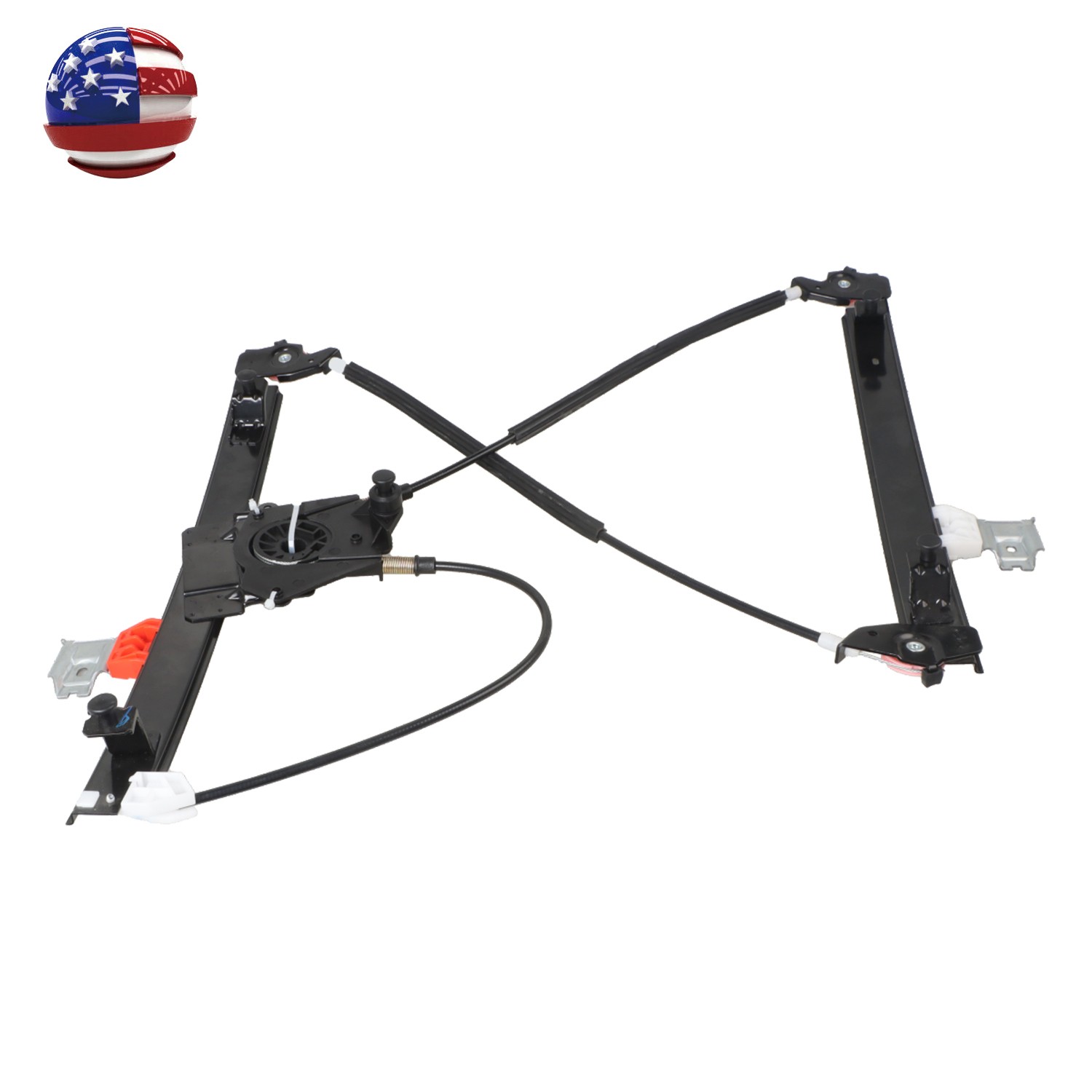 Right Rear Door Window Regulator W/O Motor for 03-13 Maserati Quattroporte M139