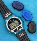 1996 Vintage BLUE Timex Ironman Triathlon Men's Digital Watch - RARE VERY NICE!