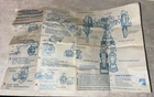 Vintage Transformers, Devastator Constructicon original 1984 instruction sheet.