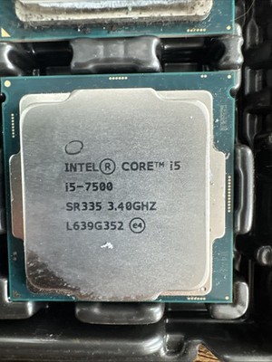   Intel Core i5-7500   7th Gen Quad-Core 3.40 to 4.2GHz CPU  