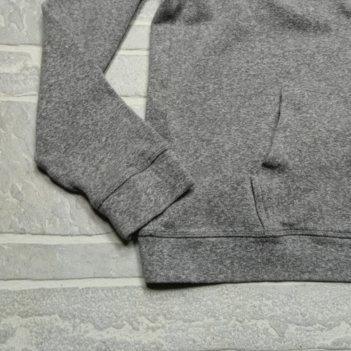 Volcom Sweater Youth Girls Size Large Gray Knit Hooded Sweatshirt Metal Charm - Picture 5 of 11