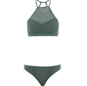 mesh two piece swimsuit