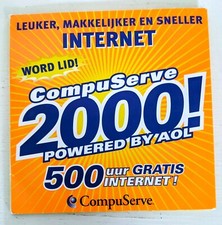 DUTCH CompuServe / America Online, AOL Vintage Collectible Program Disc, RARE CD