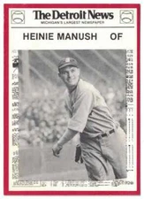 1981 Detroit News Tigers Red Border Pick & Choose - NM/M -Discounts - READ