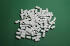 Modellbahn Muffen 2,6 mm; weiss; 10 Stück; ---NEU--- (0,28€ Stk)