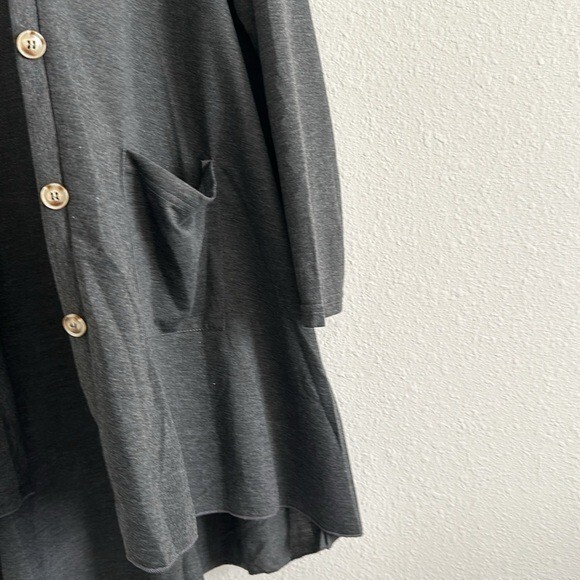 Bloomchic button down front pockets cardigan size… - image 3