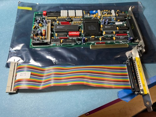 Placa de E/S analógica y digital Keithley DAS-1602 100kS/s 8 bits ISA DAQ con cable AUX - Imagen 4 de 11