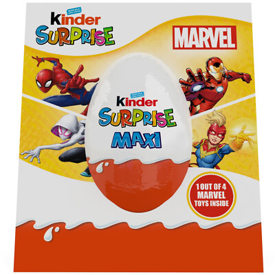 Kinder Surprise Marvel Easter Egg With Toy Perfect Easter Treat Or Gift For  Kids UK