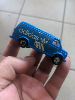 Vintage 1978 Corgi Juniors Blue Chevy Chevrolet Van Adidas 1