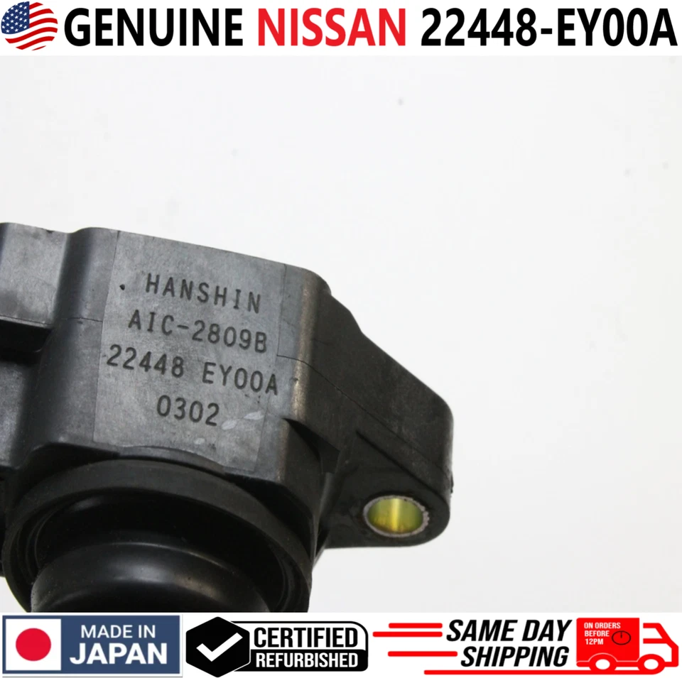 OEM NISSAN Ignition Coils For 2008-2017 Infiniti & Nissan 3.7L V6, 22448-EY00A - Image 3 of 4
