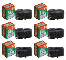 6 DURO BICYCLE 20 X 2.25/2.35/2.50 TUBE 33MM STANDARD SCHRADER/AMERICAN VALVE.