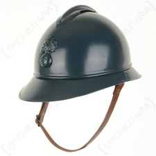 French WW1 Adrian Helmet Leath…
