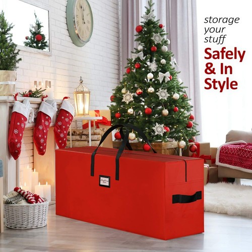 Christmas Tree Storage Bag, Fits Up to 9 ft. Tall Artificial Disassembled Tree - Picture 5 of 16