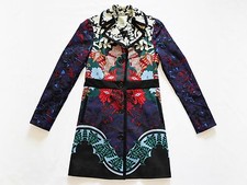 Anthropologie Florilege Floral Front Button Coat By Elevenses - Sz 0 / 2 / 2p