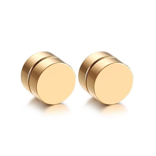 6*8mm Pendientes Magnéticos Para Hombre Acero Inoxidable Sin Tapón Piercing Pernos para Orejas con Clip - Imagen 14 de 17