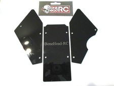 BONEHEADRC BLACK ACRYLIC WINDOWS VERSION 1, CNC , COMPATIBLE WITH HPI BAJA 5B/SS
