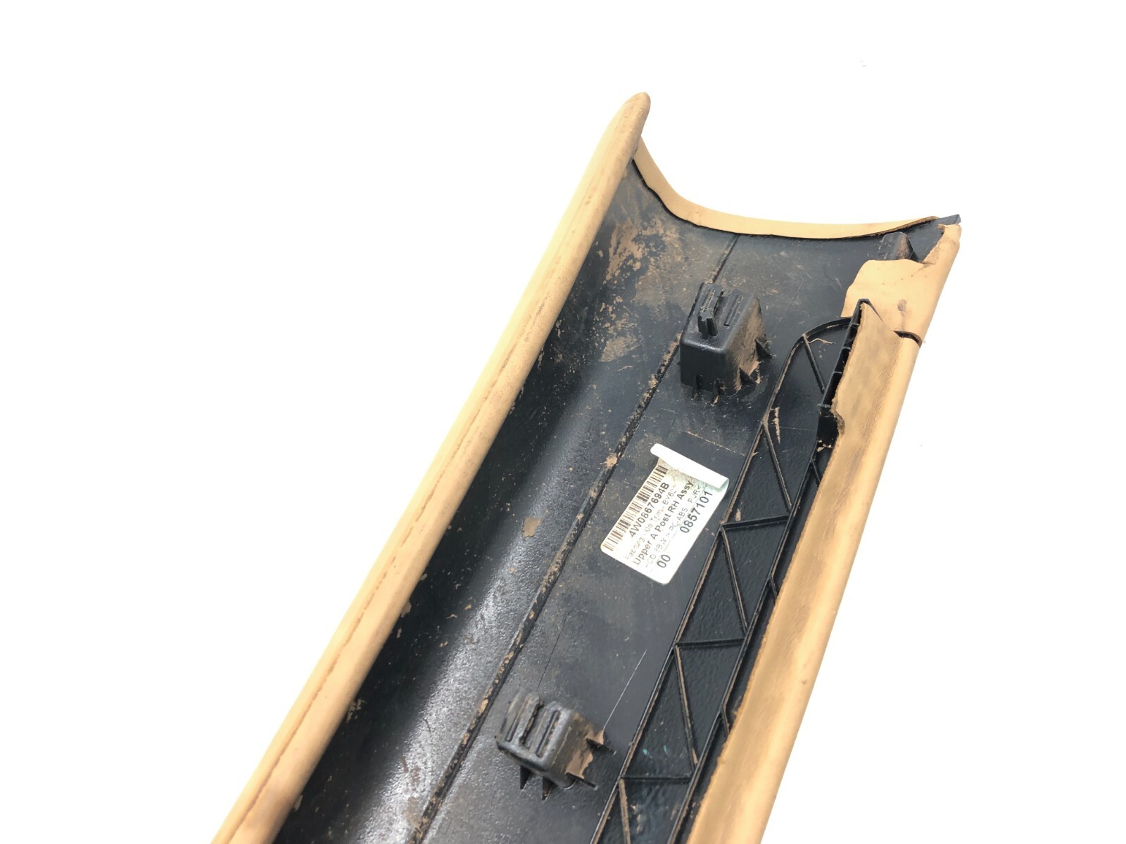 2014-2018 BENTLEY FLYING SPUR RIGHT PASS FRONT A PILLAR TRIM COVER OEM #NOTES
