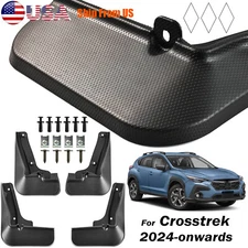 SET Front Rear Mud Flaps Splash Guards Mudguards For Subaru Crosstrek 2024 2025