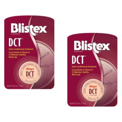 2 Pack Blistex - DCT Daily Conditioning Treatment For Lips 0.25 oz Each