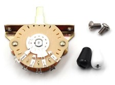 1x Oak Grigsby 5-Way Blade Switch for Stratocaster With Screws  Tip