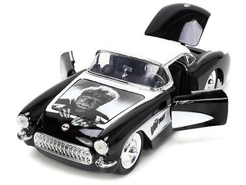 1:24 Wolfman w/1957 Chevrolet Corvette -- Universal Monsters -- Hollywood JADA - Picture 2 of 5