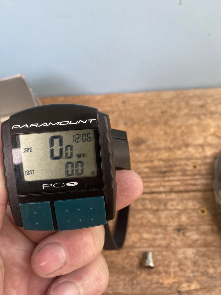 NOS Schwinn Paramount PC9 Cycle Computer-Road Bike Cyclometer-Works-Hong Kong - Image 3 of 4