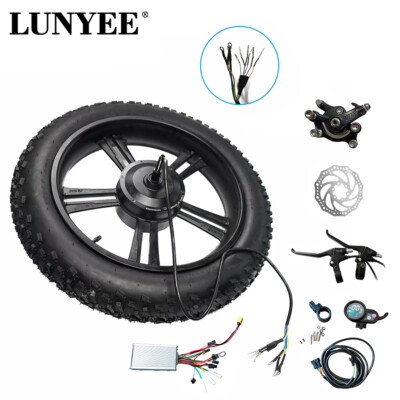 20inch Gear 48V Ebike Hub Motor Kit Electric Wheelbarrow High