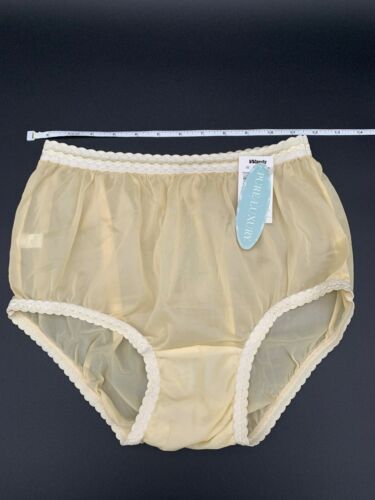 Vtg Warners Pure Luxury Sheer Silky NOS Gusset Nylon Granny Panties Sz 10 - Picture 11 of 13