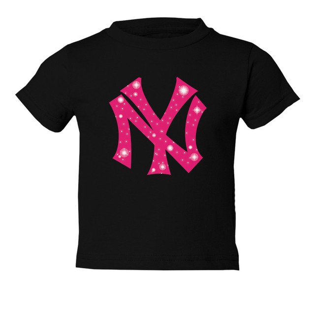 NY Yankees Pink NY Pink Toddler TShirt eBay