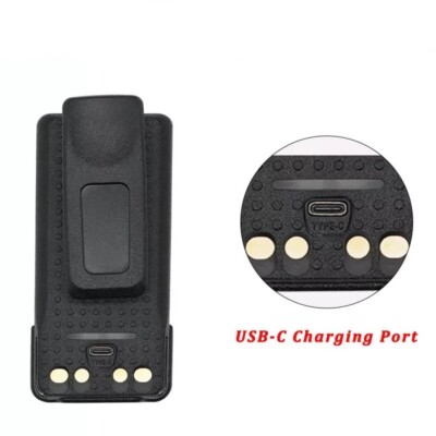 2600mAh USB-C Charging Battery For Radio XPR 7550 XPR7580 XPR7550e XPR 7580e