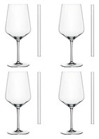 Nachtmann Tastes Good CocktailgläSer-Set 9-Teilig Trinkhalme Kristallglas 630 Ml